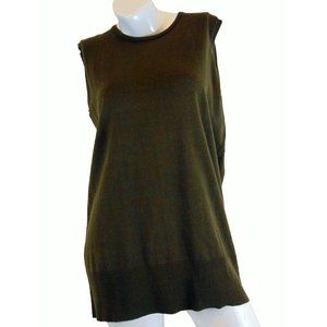 DG2 Diane Gilman Sleeveless Top Size XL - NWOT